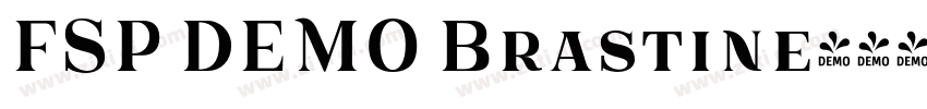 FSP DEMO Brastine字体转换 FSP DEMO Brastine字体转换